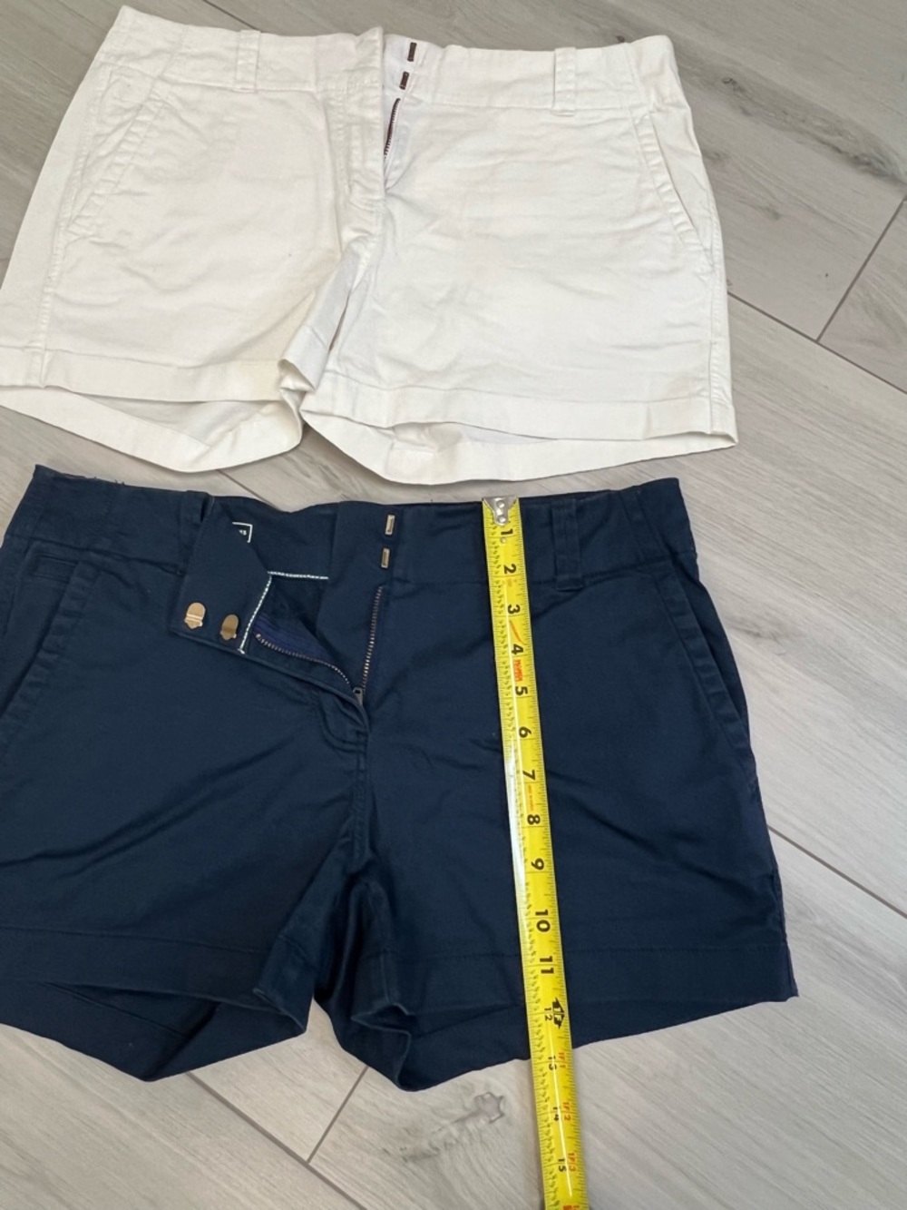 Vineyard Vines 2 Pack BUNDLE Shorts Sz 6 White & Navy Preppy Coastal Grandma - Picture 6 of 6